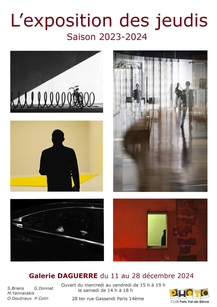 Exposition des jeudis 2024