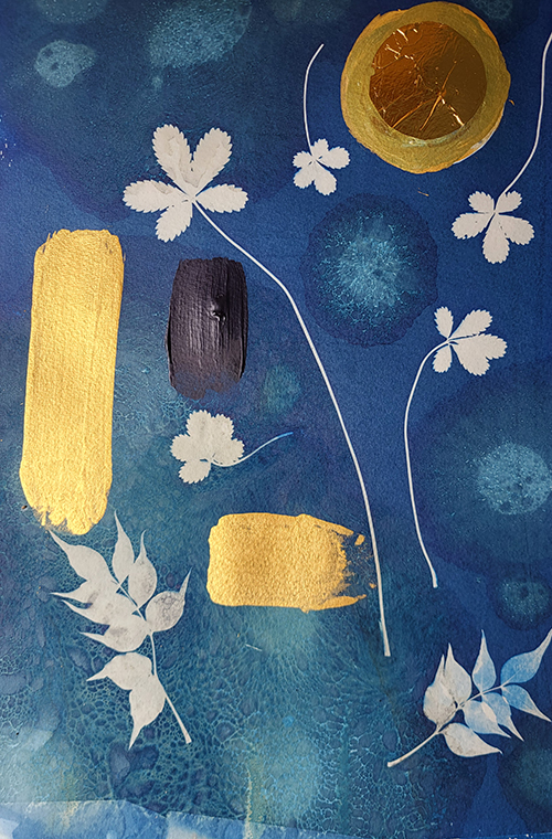 Sandrine Bouillon - Cyano et acrylique