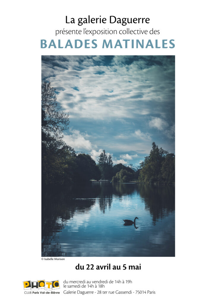 Affiche Balades matinales